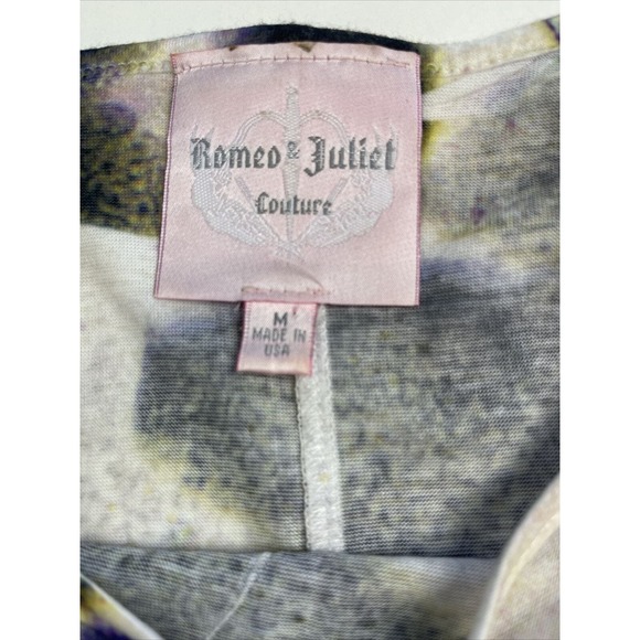 Anthropology Romeo & Juliet Couture Medium Pink Embellished Top - Picture 3 of 8